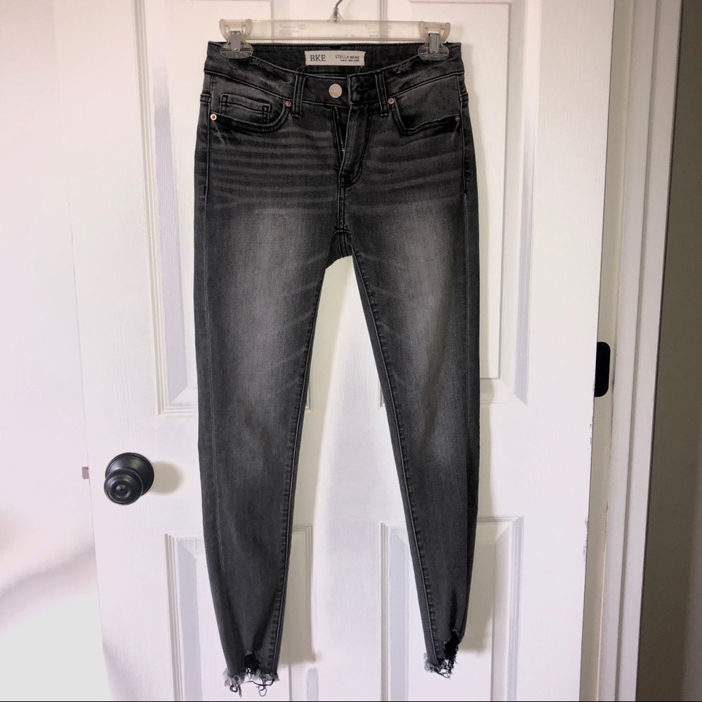 BKE grey ankle skinny